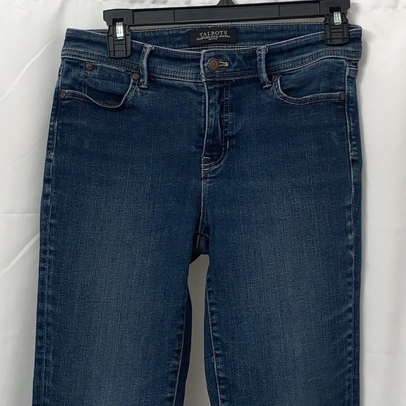 Women’s Talbots Flawless Five Pocket High Waist Denim Jeans Size 4P EUC - Picture 7 of 8